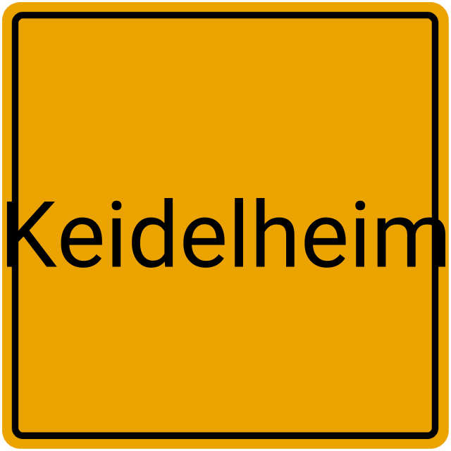 Meldebestätigung Keidelheim