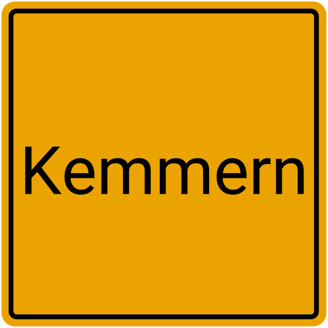 Meldebestätigung Kemmern