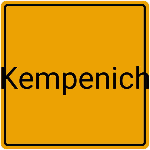 Meldebestätigung Kempenich