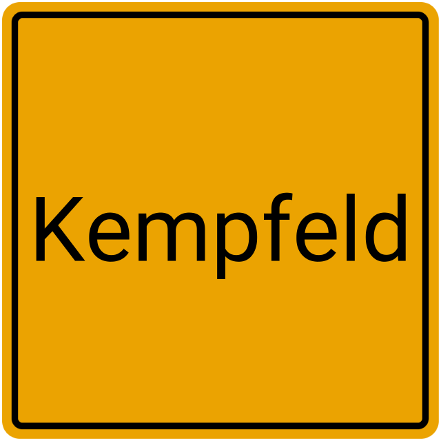 Meldebestätigung Kempfeld