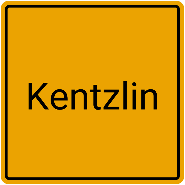 Meldebestätigung Kentzlin