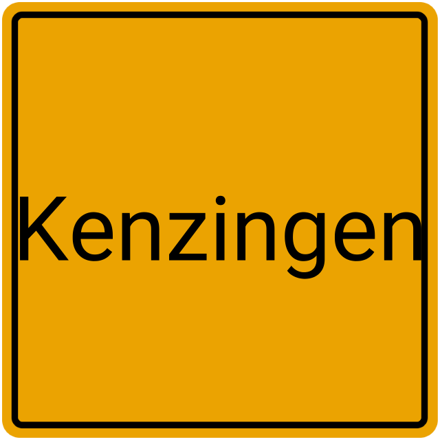 Meldebestätigung Kenzingen