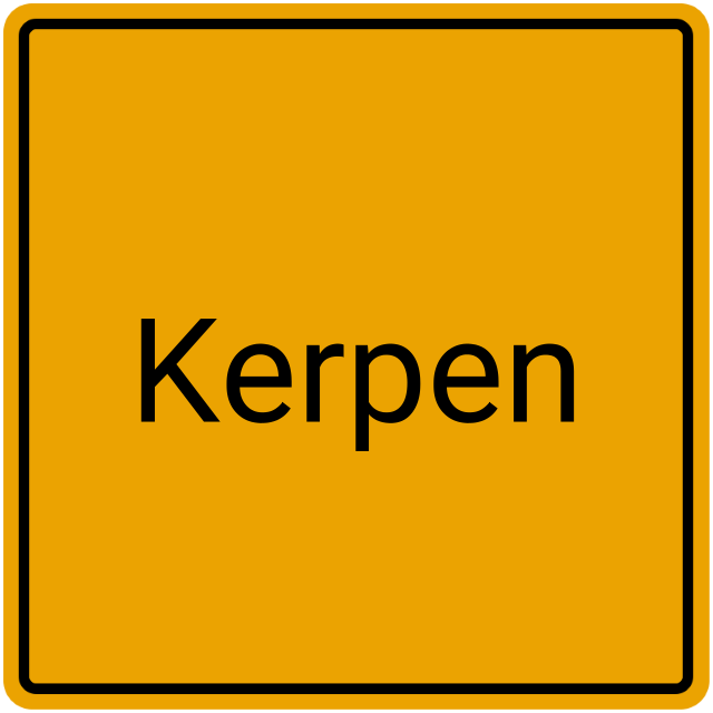 Meldebestätigung Kerpen