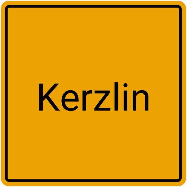 Meldebestätigung Kerzlin