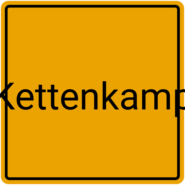 Meldebestätigung Kettenkamp