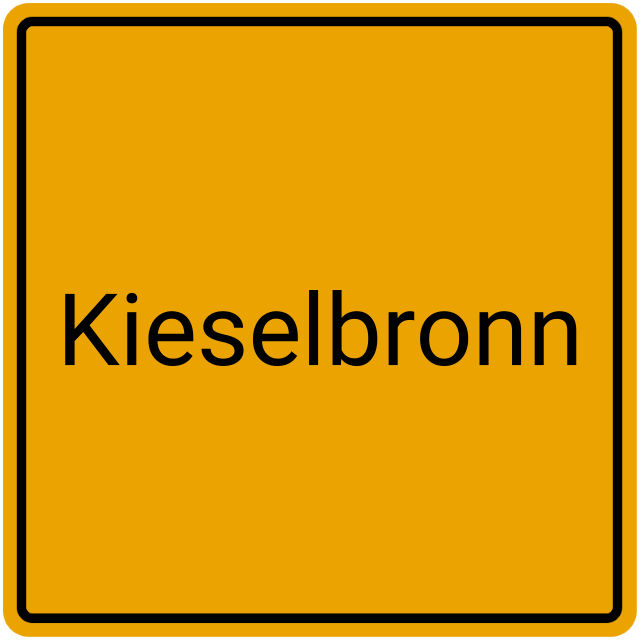 Meldebestätigung Kieselbronn