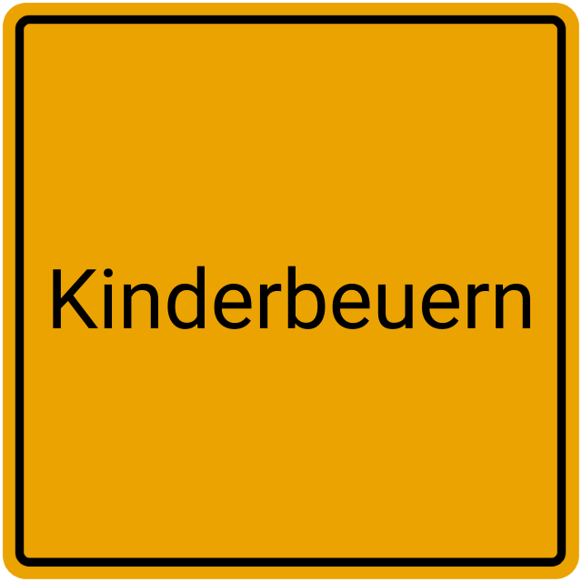 Meldebestätigung Kinderbeuern