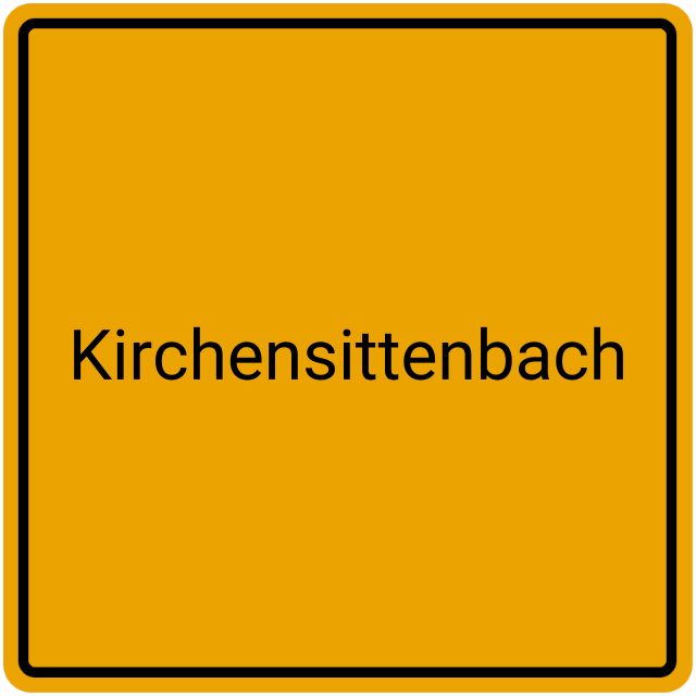 Meldebestätigung Kirchensittenbach