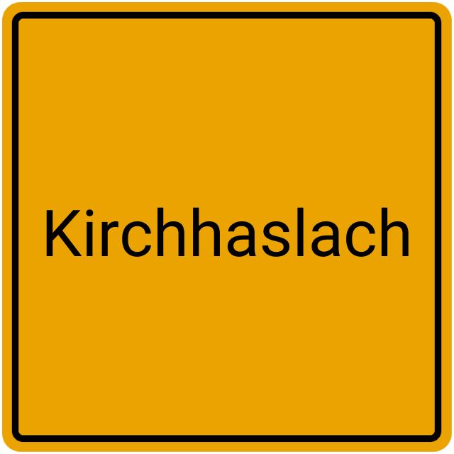 Meldebestätigung Kirchhaslach