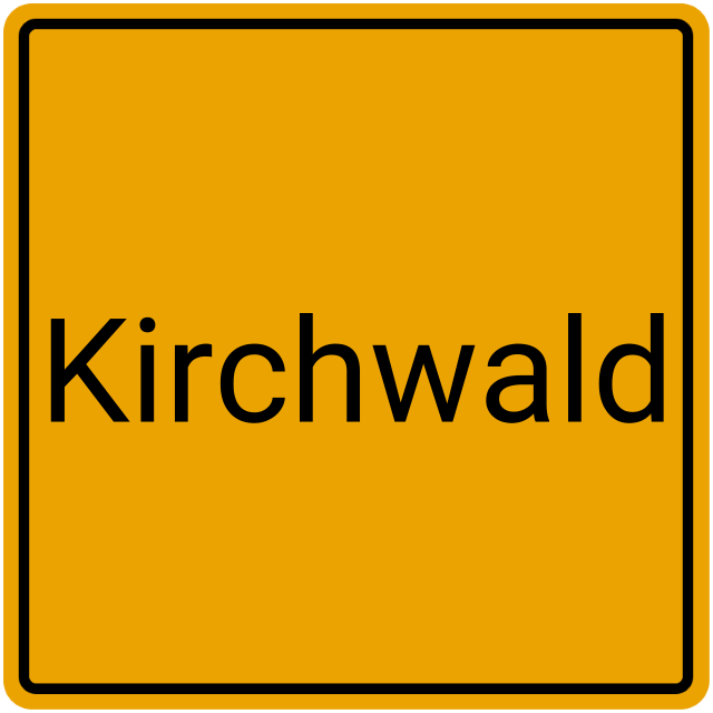 Meldebestätigung Kirchwald
