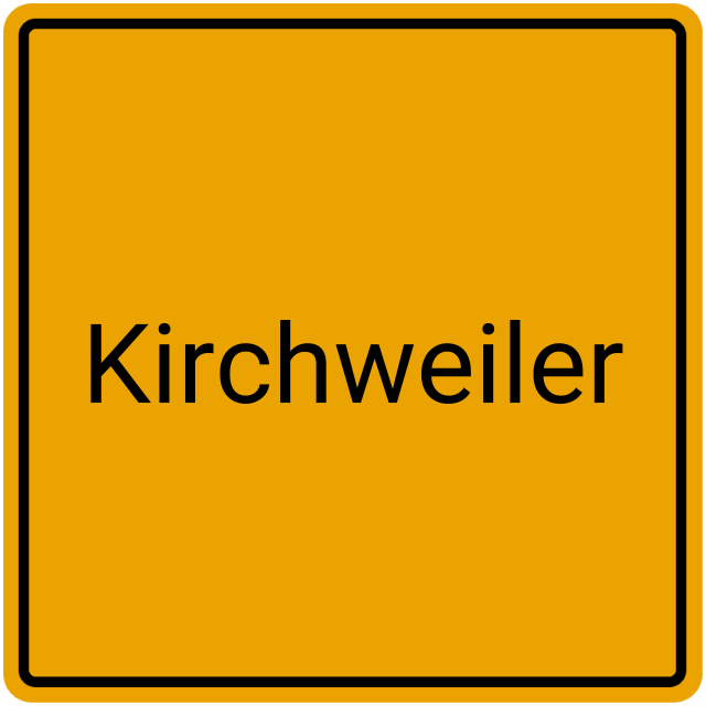Meldebestätigung Kirchweiler