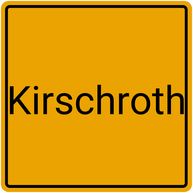 Meldebestätigung Kirschroth