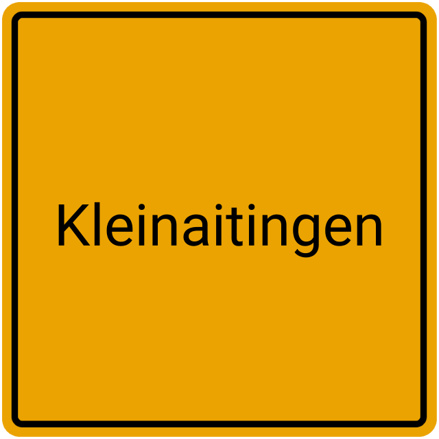 Meldebestätigung Kleinaitingen