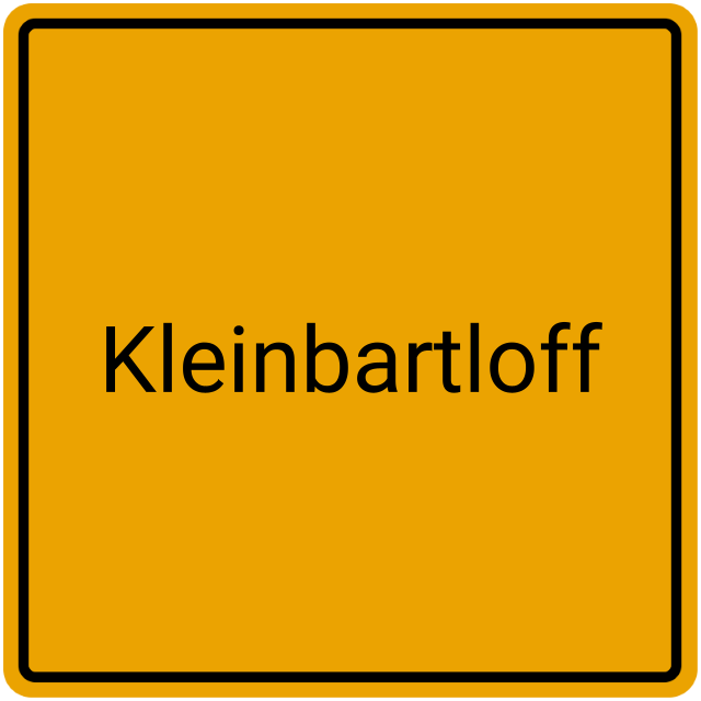 Meldebestätigung Kleinbartloff