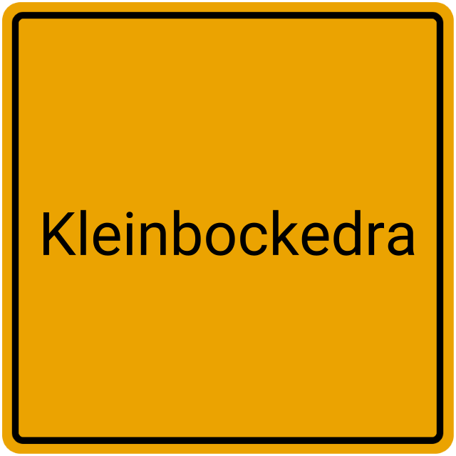 Meldebestätigung Kleinbockedra