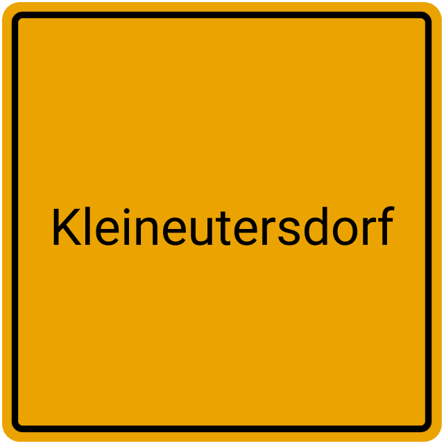 Meldebestätigung Kleineutersdorf