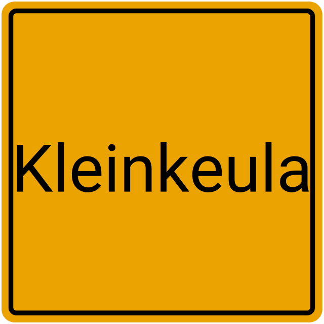 Meldebestätigung Kleinkeula