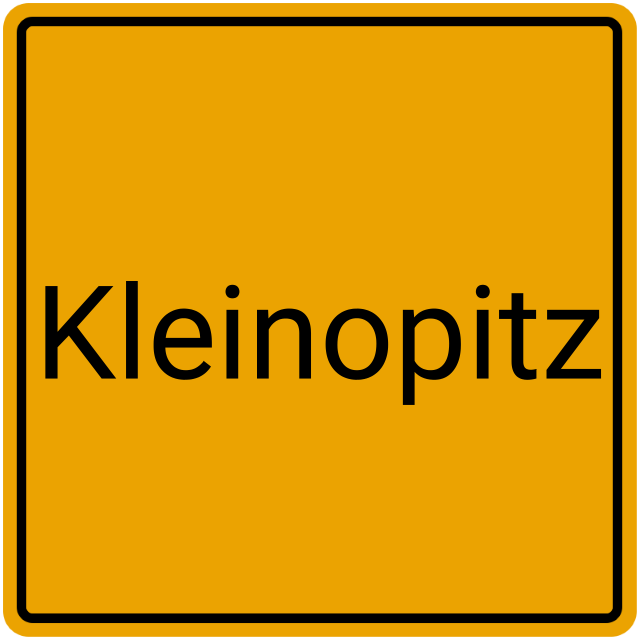 Meldebestätigung Kleinopitz