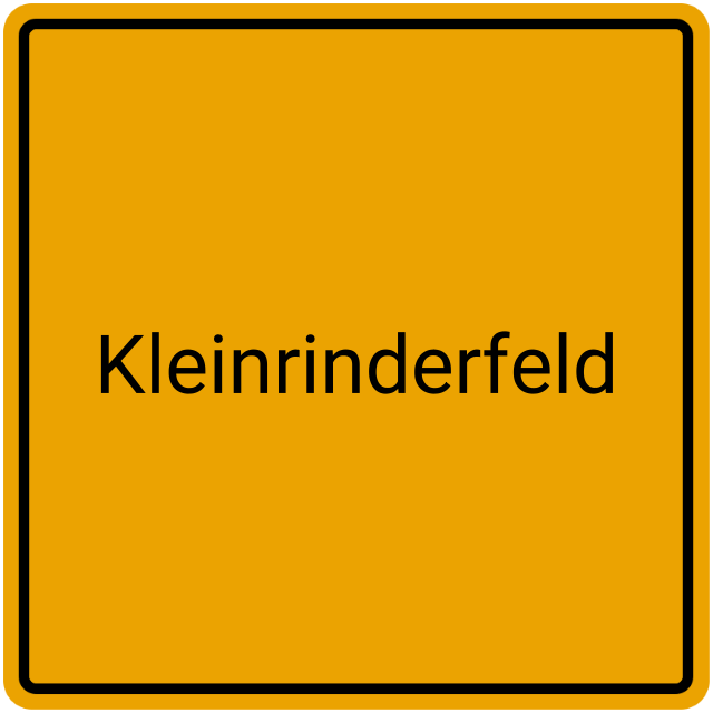 Meldebestätigung Kleinrinderfeld