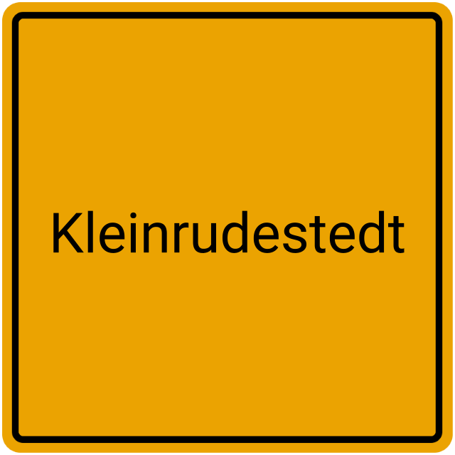 Meldebestätigung Kleinrudestedt