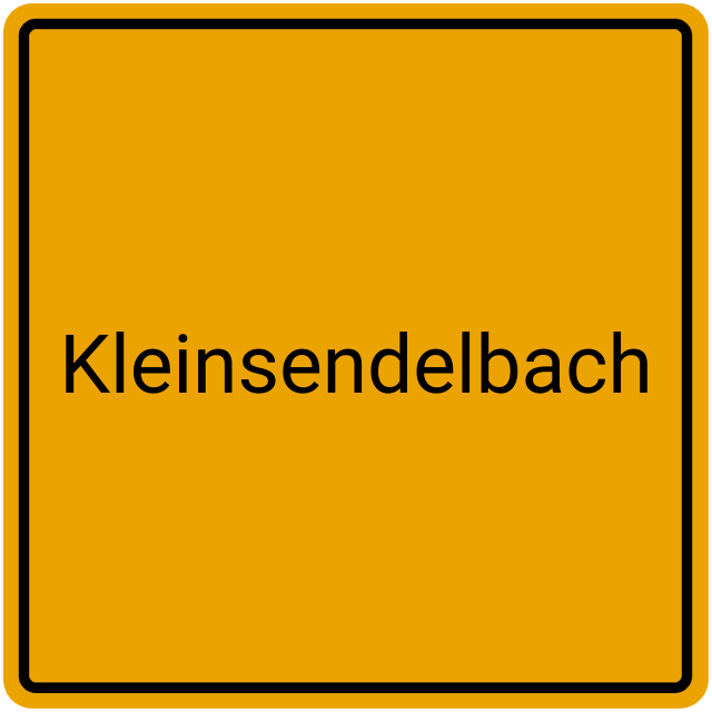 Meldebestätigung Kleinsendelbach