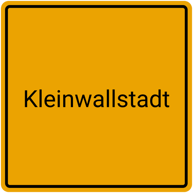 Meldebestätigung Kleinwallstadt