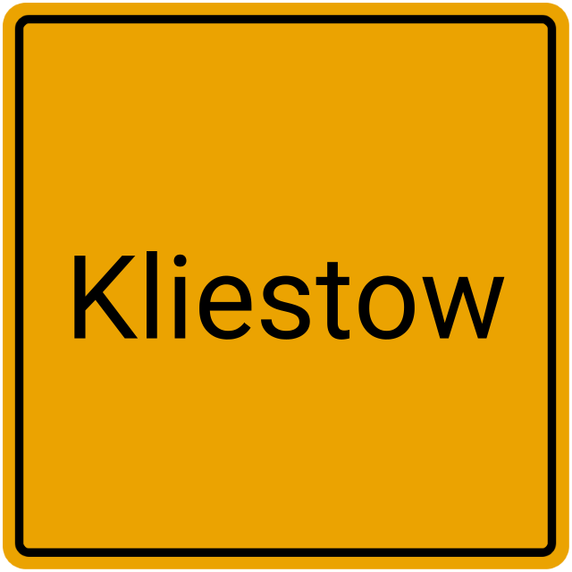 Meldebestätigung Kliestow