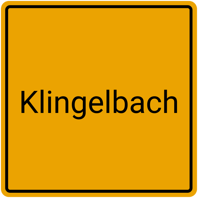 Meldebestätigung Klingelbach