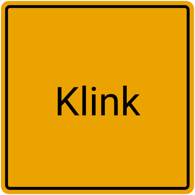 Meldebestätigung Klink