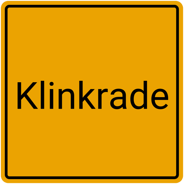 Meldebestätigung Klinkrade