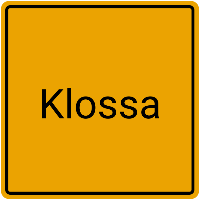 Meldebestätigung Klossa