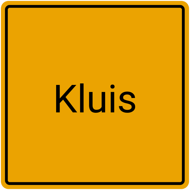 Meldebestätigung Kluis