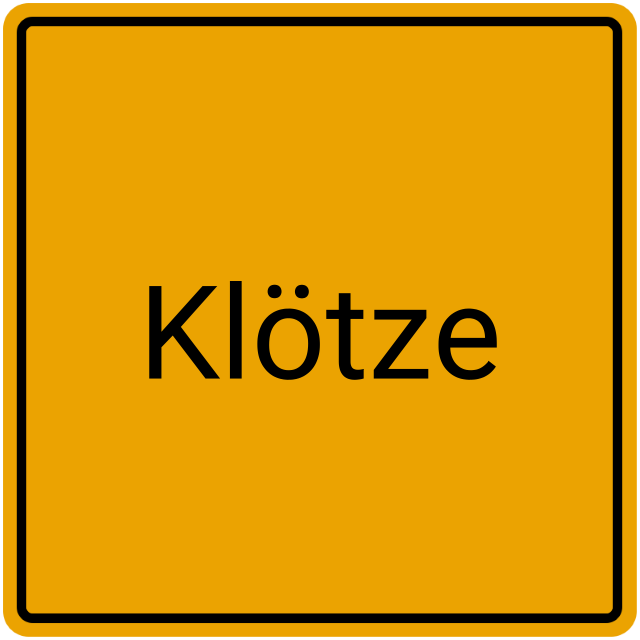 Meldebestätigung Klötze