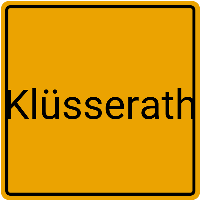 Meldebestätigung Klüsserath