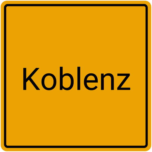 Meldebestätigung Koblenz