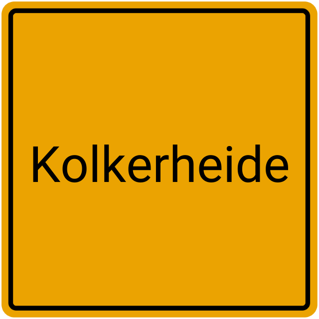 Meldebestätigung Kolkerheide