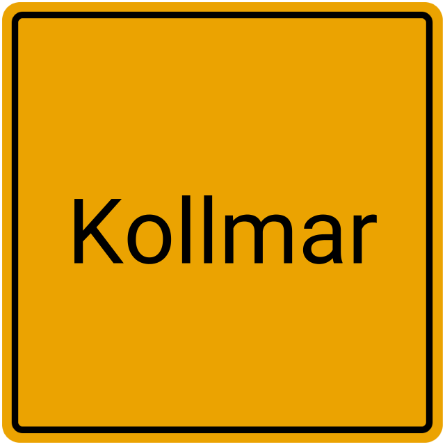 Meldebestätigung Kollmar