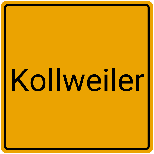 Meldebestätigung Kollweiler