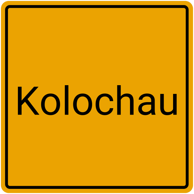 Meldebestätigung Kolochau
