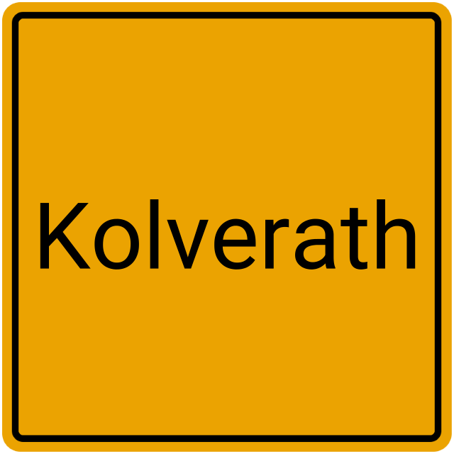 Meldebestätigung Kolverath