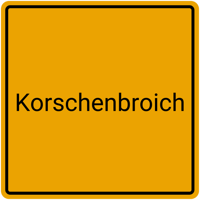 Meldebestätigung Korschenbroich