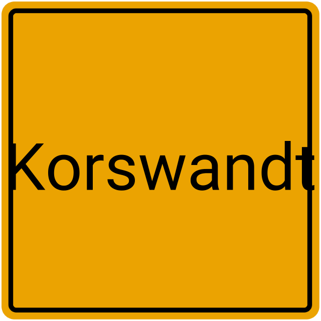 Meldebestätigung Korswandt