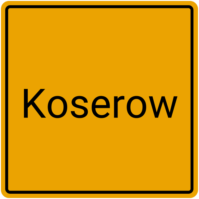 Meldebestätigung Koserow