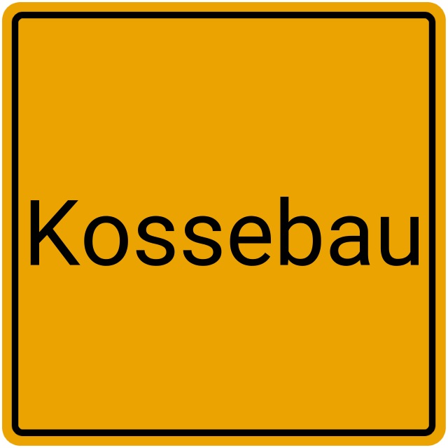 Meldebestätigung Kossebau