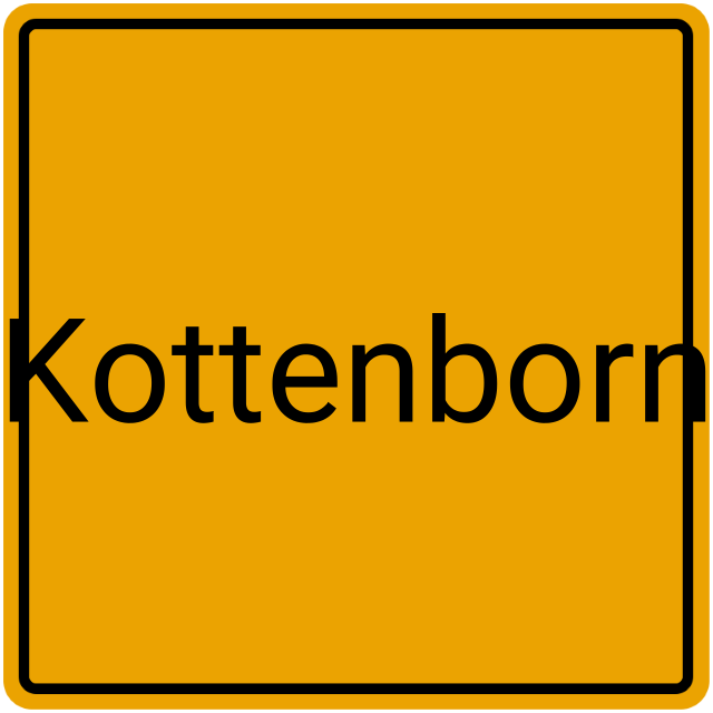 Meldebestätigung Kottenborn