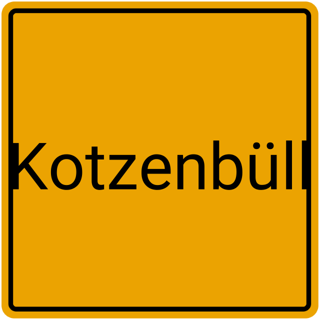 Meldebestätigung Kotzenbüll