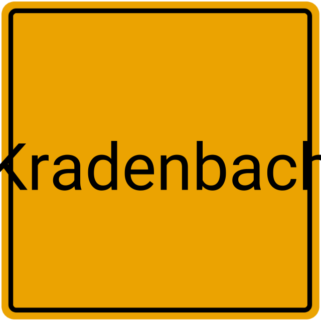 Meldebestätigung Kradenbach