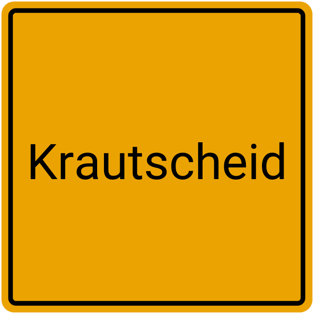 Meldebestätigung Krautscheid