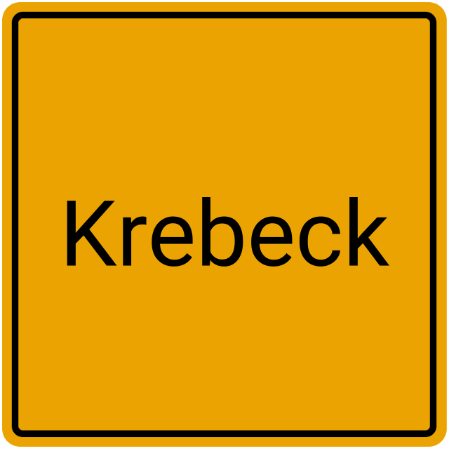 Meldebestätigung Krebeck