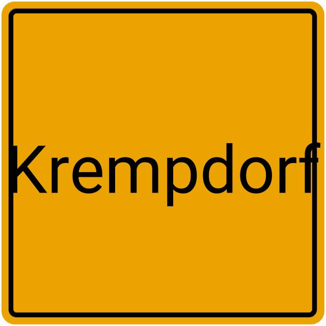 Meldebestätigung Krempdorf